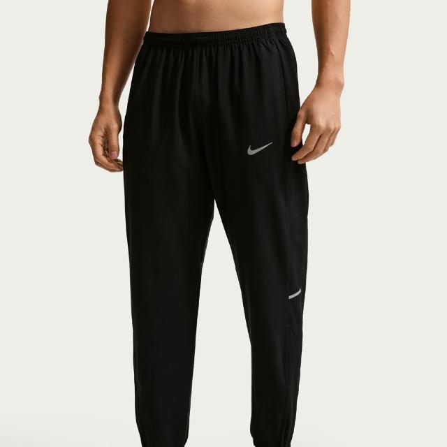 【NIKE 耐吉】長褲 男 運動褲 慢跑 速乾 AS M NK DF MILER WOVEN PANT 黑 IF2063-010