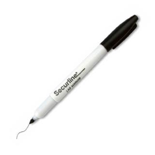 Securline LAB MARKER 實驗室 符號筆 標記筆 1mm 黑 10支/盒 A8WS-1401