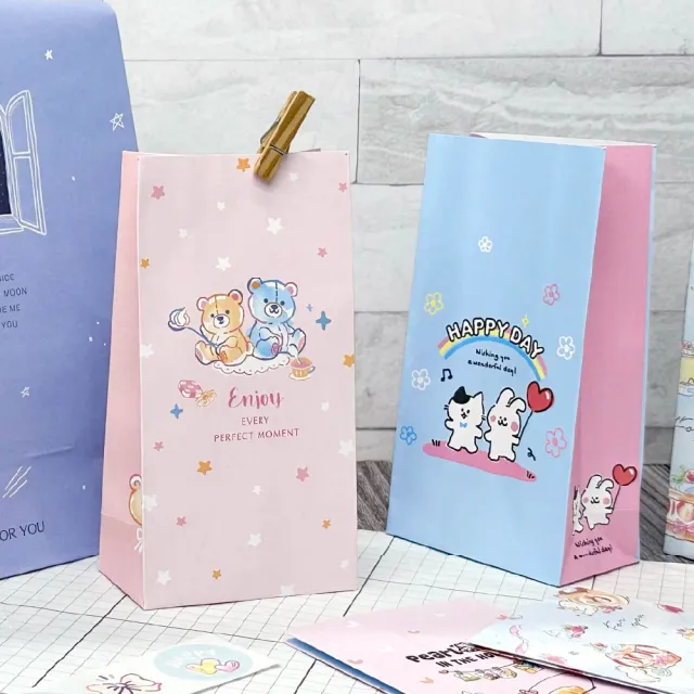 【SEASON 四季紙品禮品】牛皮立體袋(小) 紙袋 立體包裝袋 禮物包裝 BC3513-11~15
