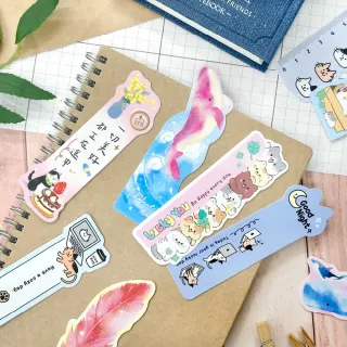 【SEASON 四季紙品禮品】紙書籤 10入 SC005-07~10