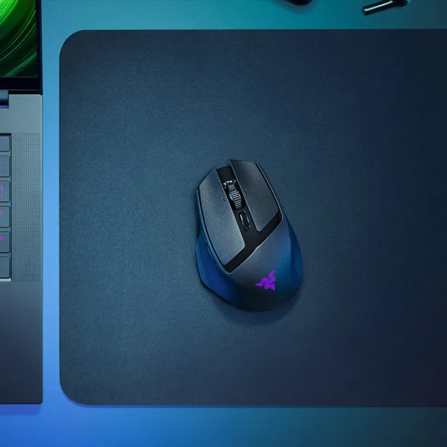 【Razer 雷蛇】Basilisk 巴塞利斯蛇 Mobile 攜帶式人體工學無線電競滑鼠