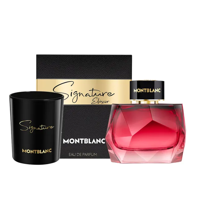 【MONTBLANC 萬寶龍】永恆勃根地淡香精90ml(贈永恆勃根地香氛蠟燭140g.專櫃公司貨)