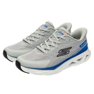 【SKECHERS】男鞋 慢跑系列 慢跑鞋 瞬穿舒適科技 GO RUN GLIDE-STEP VORTEX (221040GRY)