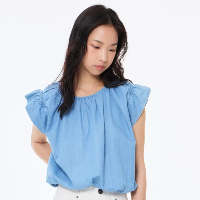 【5th STREET】女裝 短t 短袖 上衣 t恤 TEE 無袖 logo 牛仔(多款任選)