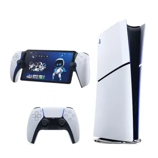 【SONY 索尼】New PS5 數位版主機(PS5 Slim)+《PlayStation Portal - Remote Player 遙控遊玩機》