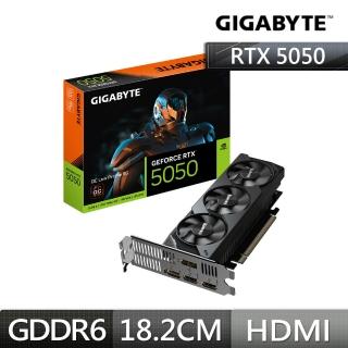 【GIGABYTE 技嘉】GeForce RTX 5050 OC Low Profile 8G 顯示卡(GV-N5050OC-8GL)