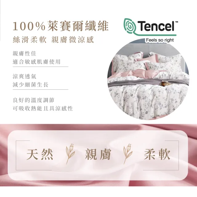 【DeKo】買1送1 60支100%奧地利天絲床包枕套組(單/雙/加 均一價)or 海島針織手工蠶絲涼被任選(150X210公分)