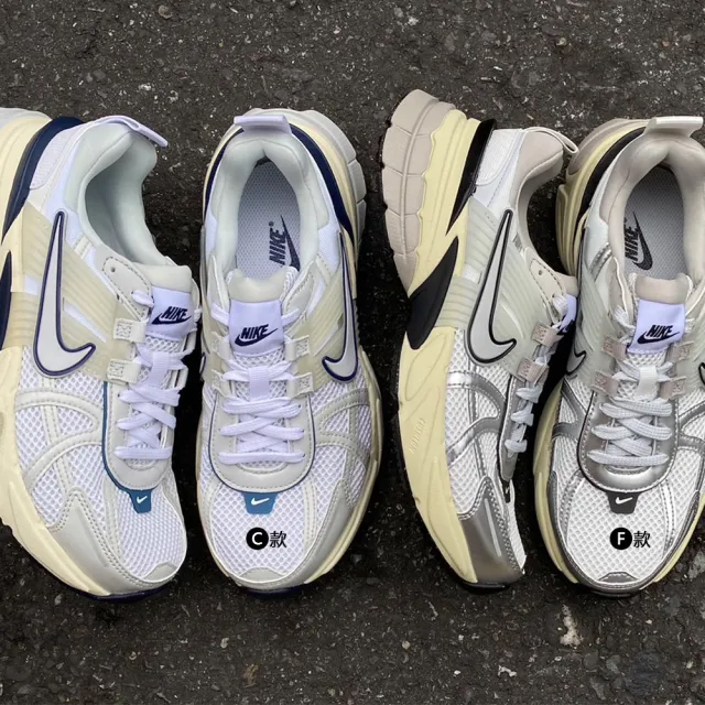 【NIKE 耐吉】運動鞋 慢跑鞋 休閒鞋 女鞋 男鞋 NIKE V2K RUN Y2K 白灰藍銀 多款(HJ5269-100&)
