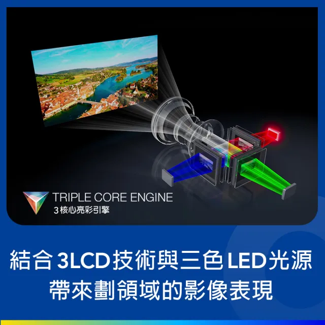 【EPSON】Full HD 迷你智慧投影機全球首款Bose喇叭 EF-61G(雷鬼綠)