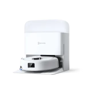 【ECOVACS 科沃斯】DEEBOT mini2 全台首款光彩全能掃拖機器人(超窄小任意穿梭/全能基站/毛髮不纏/更安靜)