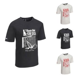 【K-SWISS】透氣短袖T恤 26SS TEE 1 彈性親膚 休閒 運動 男短袖 女短袖 多色 (1013681/1913681)