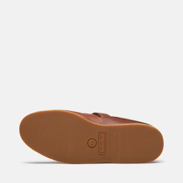 【Timberland】女款鐵鏽色Timberland R經典帆船穆勒鞋(A5MT9EM6)