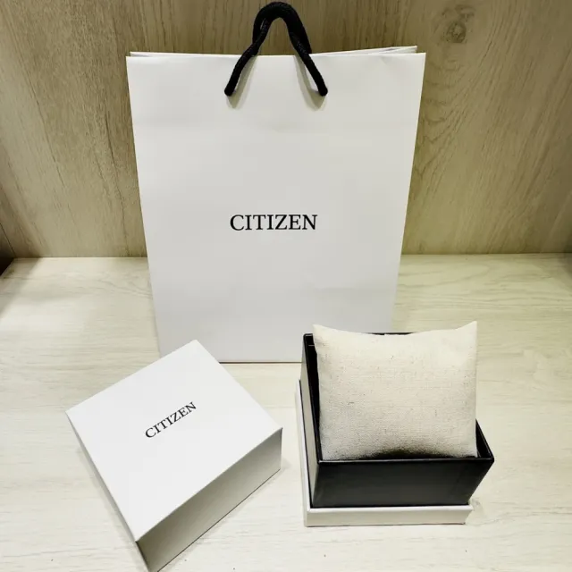 【CITIZEN 星辰】簡約質感光動能時尚腕錶(黑鋼/CA0615-59E)
