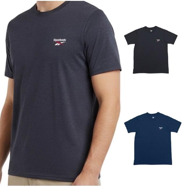 【Porabella】REEBOK男絲滑涼爽短袖 男上衣 涼感上衣 素T 內搭上衣