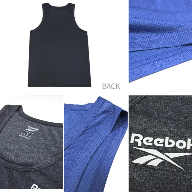 【Porabella】REEBOK男絲滑涼爽背心 男背心 涼感上衣 素背心 內搭背心