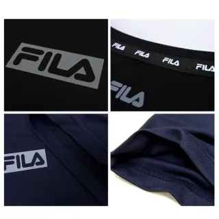 【Porabella】FILA男涼感圓領短袖上衣 男女款 涼感衣 打底衣 內搭衣 素T
