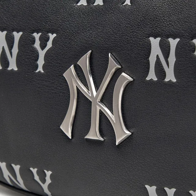 【MLB】腋下包 肩背包 Monogram系列 紐約洋基隊 (3ABQM016N-50BKS)