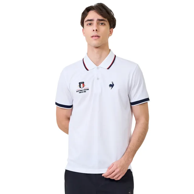 【LE COQ SPORTIF 公雞】吸濕排汗短袖POLO衫 男款 3色 LWX21044