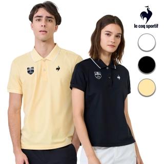 【LE COQ SPORTIF 公雞】短袖POLO衫 男女款 3色 LWX21343 LWX22343