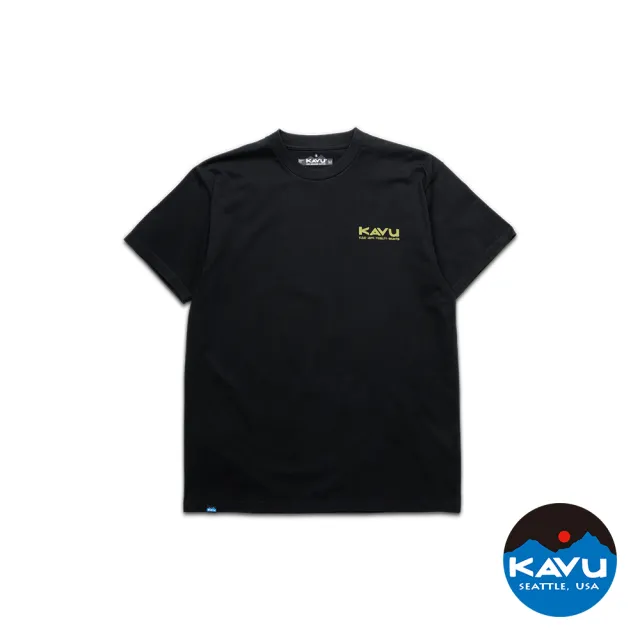 【KAVU】Paddle Out 有機棉短袖T恤 男款 黑色 #8040