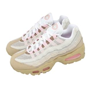 【NIKE 耐吉】休閒鞋 Wmns Air Max 95 OG 女鞋 米白 粉紅 氣墊 厚底 IB6396-201