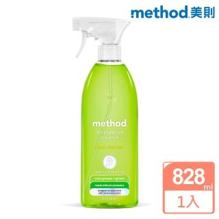 【method 美則】全效多功能清潔劑 – 萊姆海鹽828ml(微波爐、烤箱、冰箱、木質)