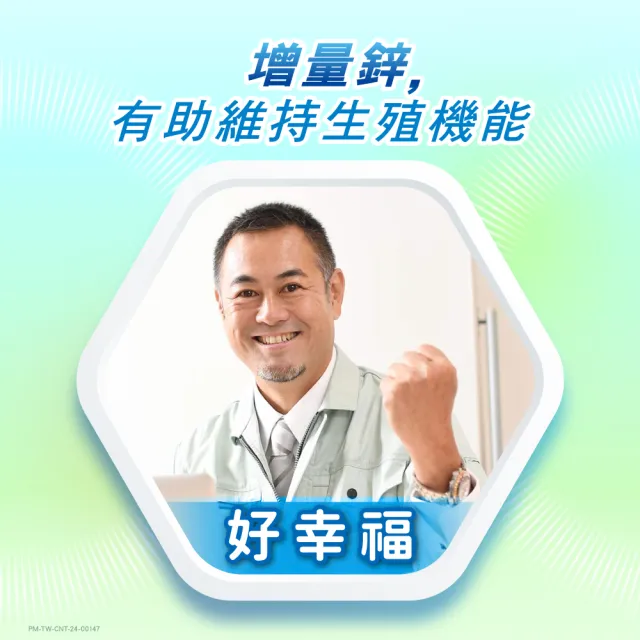 【CENTRUM 善存】50+銀寶善存男性綜合維他命(65錠/盒-22種人體必需關鍵營養素 思緒清晰 內外都精采)