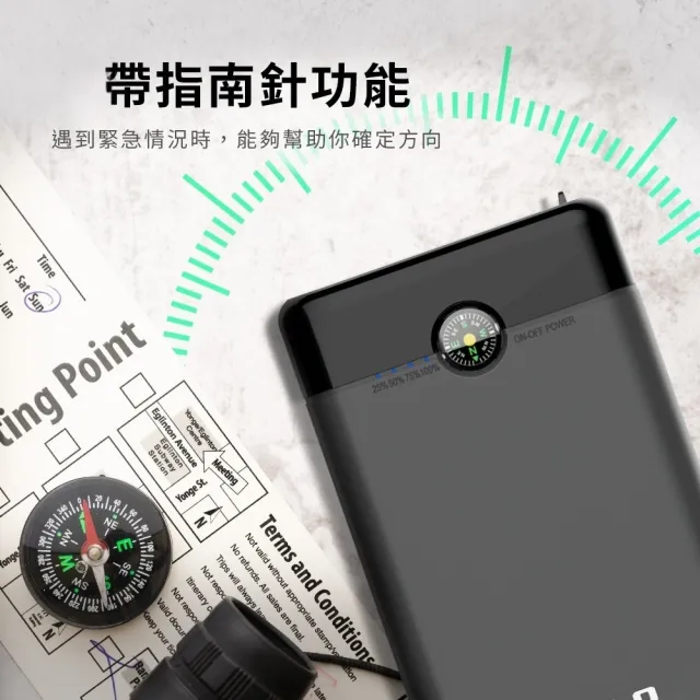 【Philo 飛樂】2入組 6000mAh 汽機車 救車行動電源 PM50(汽車電瓶/救車電源/汽車接電/啟動電源/行動救援)
