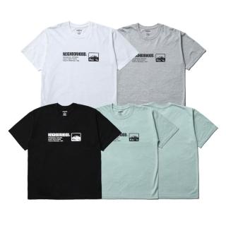 【NEIGHBORHOOD】胸前小山 短T 黑/綠/灰/白 261PCNH-ST10