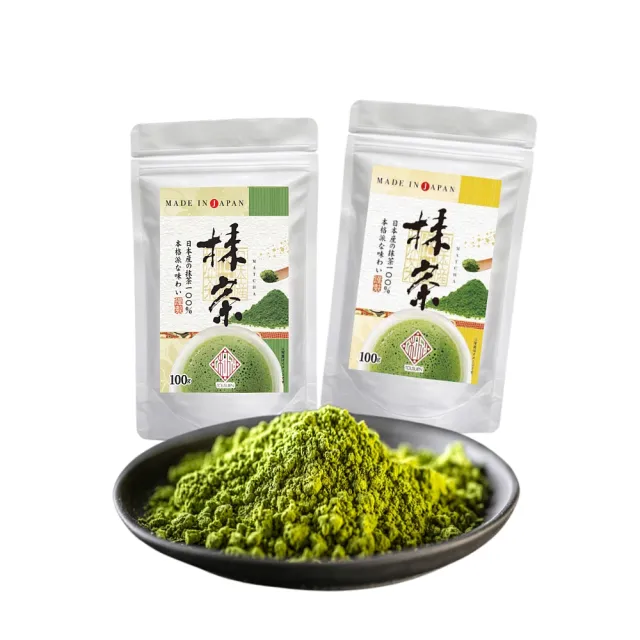 【桃翠園】桃翠園-日本出雲和風/濃韻抹茶粉100g/包(日本原裝進口100%純抹茶粉)