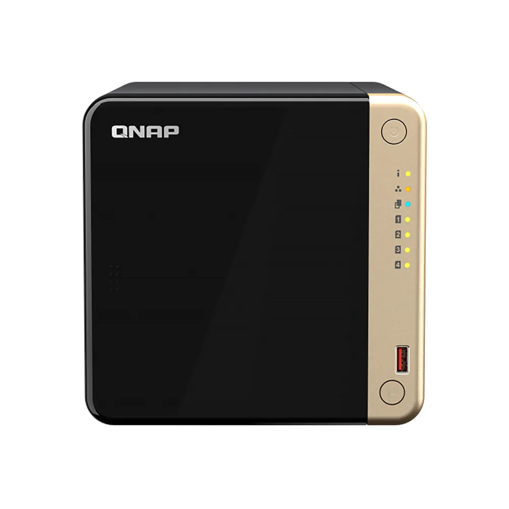 【QNAP 威聯通】搭希捷 4TB x2 ★ TS-464-8G 4Bay NAS 網路儲存伺服器