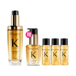 【KERASTASE 巴黎卡詩】金緻柔馭山茶花鎏光露75ml(升級版奢光小金油/護髮油/髮油)