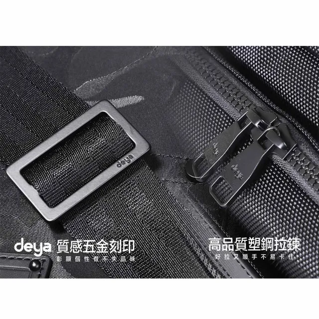 【deya】雙11 cross 經典側背包 綠迷彩︱多層收納 環保材質 斜背包 中性包