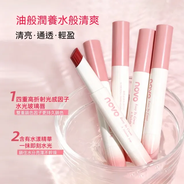 【Addme 愛戴美】水光感唇蜜 純欲風 精華唇膏 口紅（多色任選）