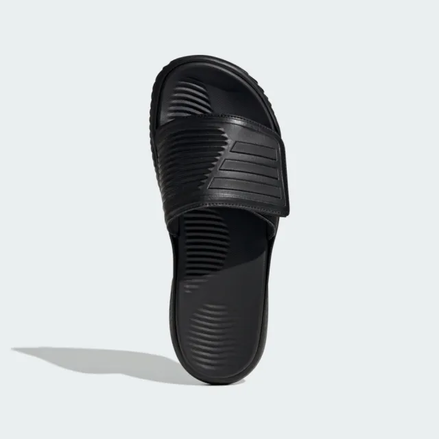 【adidas 愛迪達】Alpharesponse Slide 2.0 男 運動拖鞋 舒適 黑(JP5397)