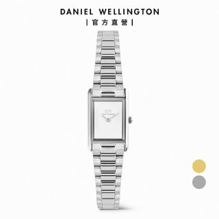 【Daniel Wellington】Bound Mini 方形3珠鏈式不鏽鋼手錶 (多色可選)