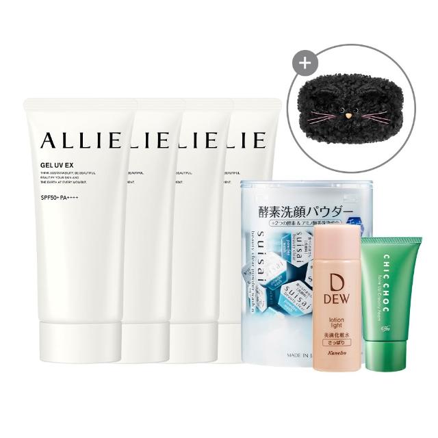 【Kanebo 佳麗寶】ALLIE 持采UV高效防曬水凝乳4入團購組(90gx4)*