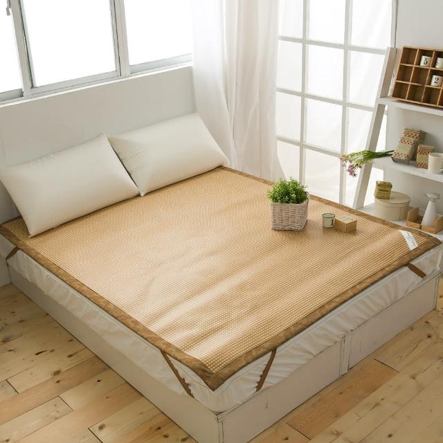 【A-nice】日本精品 3D透氣加厚 高密度 加厚編織 頂級軟藤涼蓆(3呎單人 / TWO)