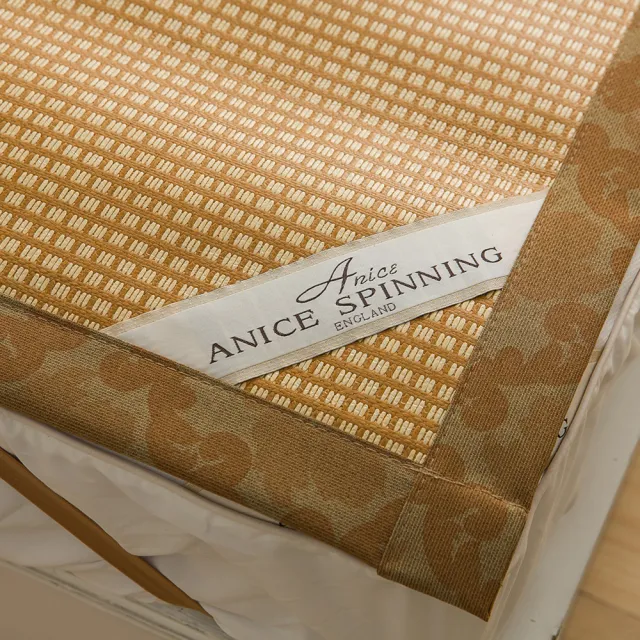 【A-nice】日本精品 3D透氣加厚 高密度 加厚編織 頂級軟藤涼蓆(雙人加大/6呎 / TWO)