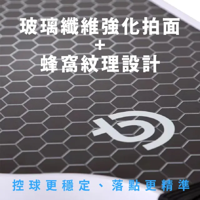 【CLEAN 克林】專業匹克球拍套裝 2拍+4球+收納包 #TV005(匹克球 匹克球拍 球拍 室外球 戶外娛樂)