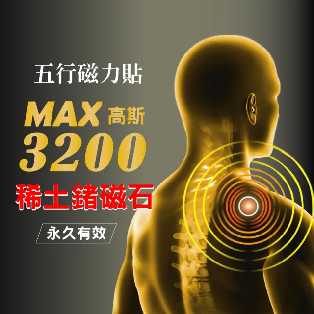【菁炭元素】台灣製-鍺磁石系列健康開運護具組-護腰+磁力貼(痠痛藥布 痠痛藥膏 磁力項圈 按摩)