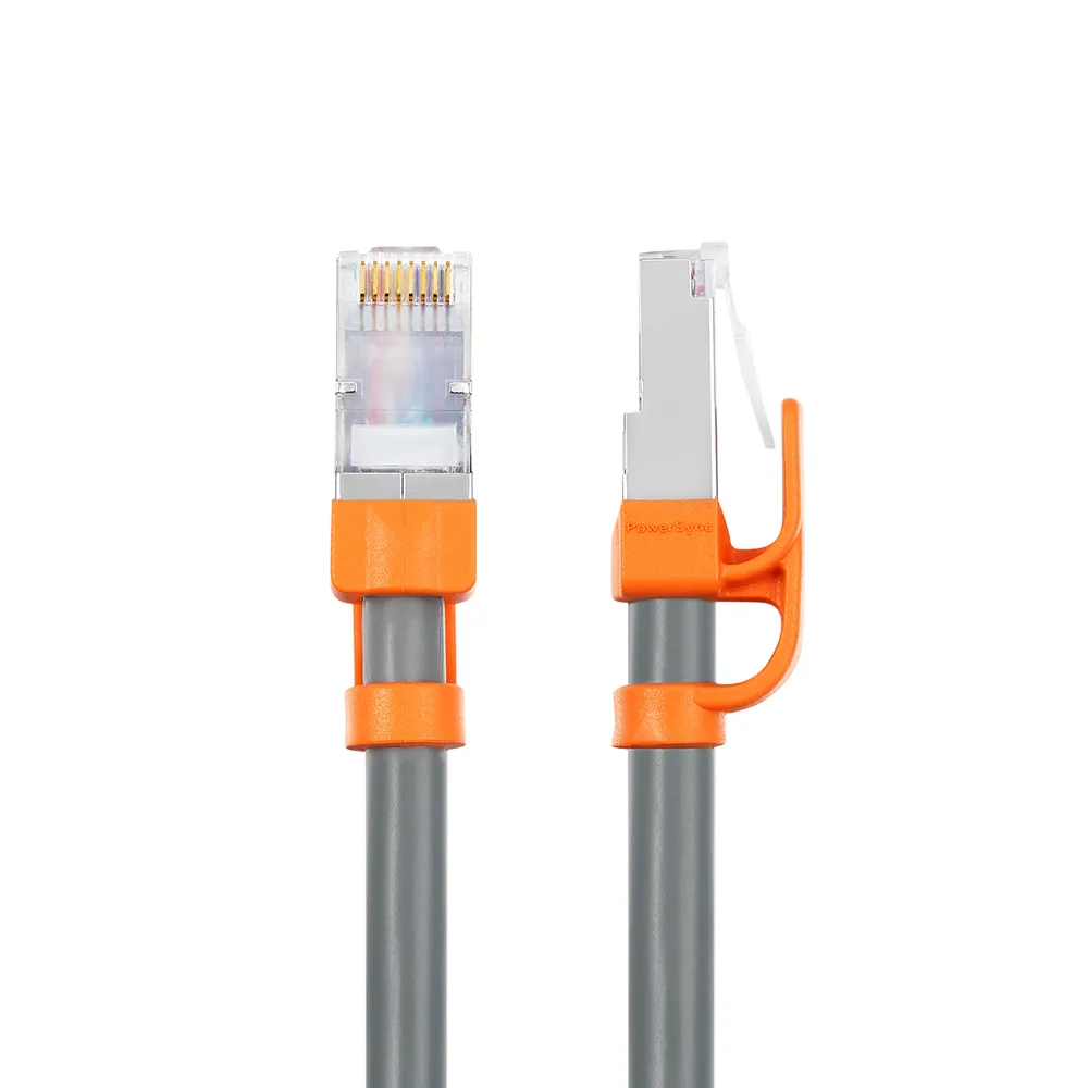 【PowerSync 群加】CAT.8 40Gbps 抗搖擺超高速網路線/圓線/灰色/3m(L8ER8030)