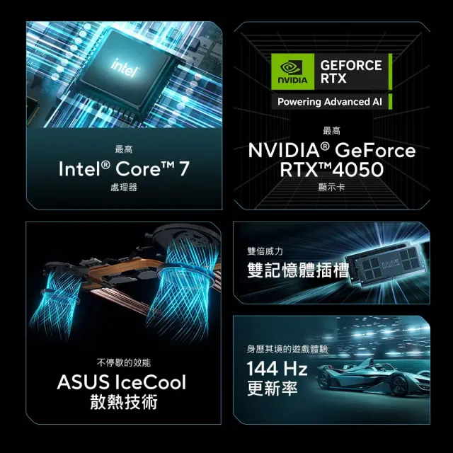 【ASUS 華碩】滑鼠組★16吋Core 7效能RTX3050筆電(V16 V3607VJ/Core 7-240H/16G/512G SSD/RTX3050/W11)