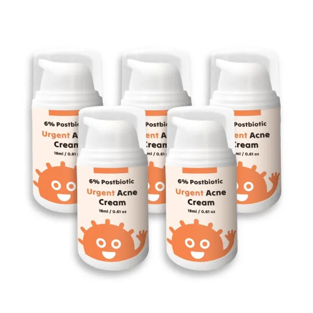 【ELLO】益生菌淨痘調理乳霜 Urgent Acne Cream 18ML 5入組