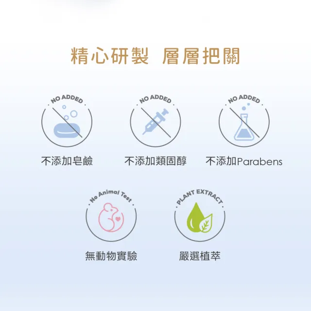 【Fees 法緻】嬰兒柔護泡泡露600ml