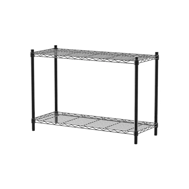【dayneeds 日需百備】輕型 90x35x60公分 烤漆二層架 兩色可選(鐵力士架/收納層架/鞋架/展示架/層架/鐵架)