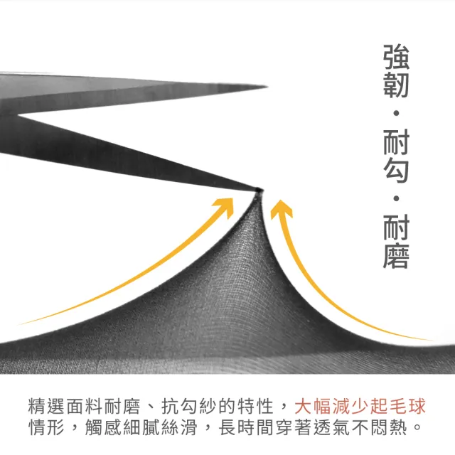 【VOLA 維菈】極黑30丹彈性防捲邊輕薄 無腳跟耐勾 中筒襪 絲襪(MIT台灣製 透膚絲襪)