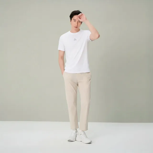 【GIORDANO 佐丹奴】男裝Sorona機能吸濕速乾防曬短袖T恤(多色任選)