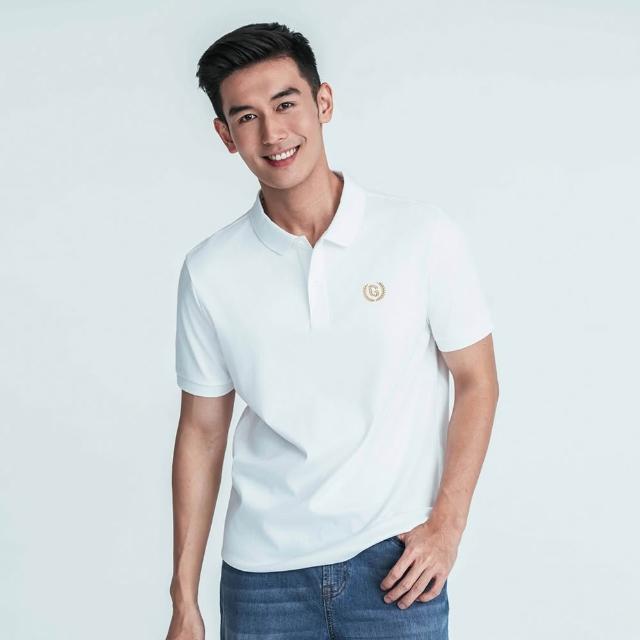 【GIORDANO 佐丹奴】男裝修身短袖POLO衫 Liquid Touch系列(多色任選)