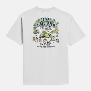 【NEW BALANCE】NB Boy Every Journey 短T 短袖 象牙白 男女 MT61Y00BWT